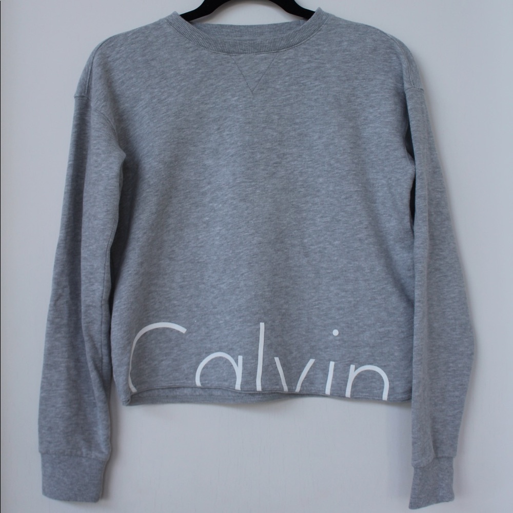 Calvin Klein Cropped Crewneck